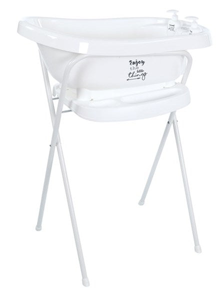 Bébé-jou Click Badkar Med Termometer 35 Liter - Vit