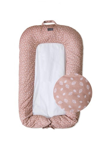 Vinter & Bloom Nordic Leaf Sleep Nest "Misty Rose"