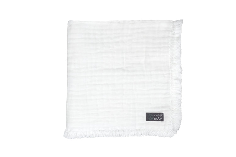 Vinter & Bloom Filt Feather Muslin EKO "Bright White"