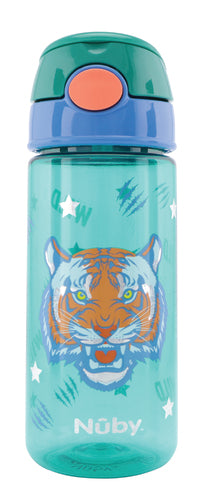 Nuby Sugrörsmugg med Glitter – Tiger – 540 ml