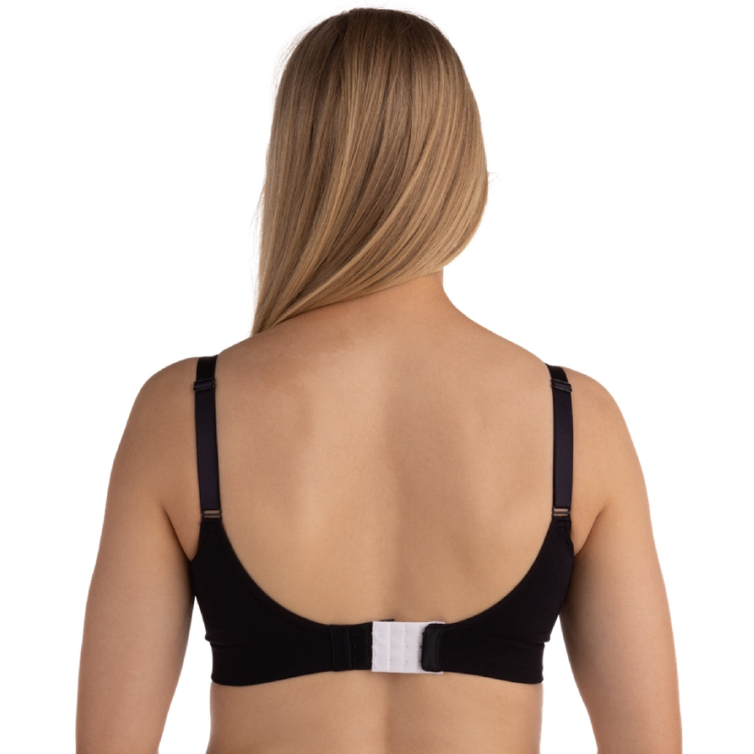 Carriwell BH-förlängare 4-pack - Vit & Svart