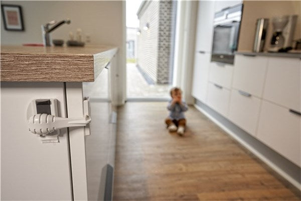 Kylskåpslås På/Av 2 st - Vit