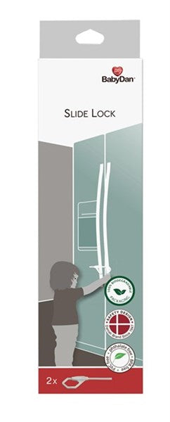 BabyDan dubbellås - Vit
