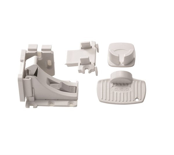 BabyDan magnetlås - Vit