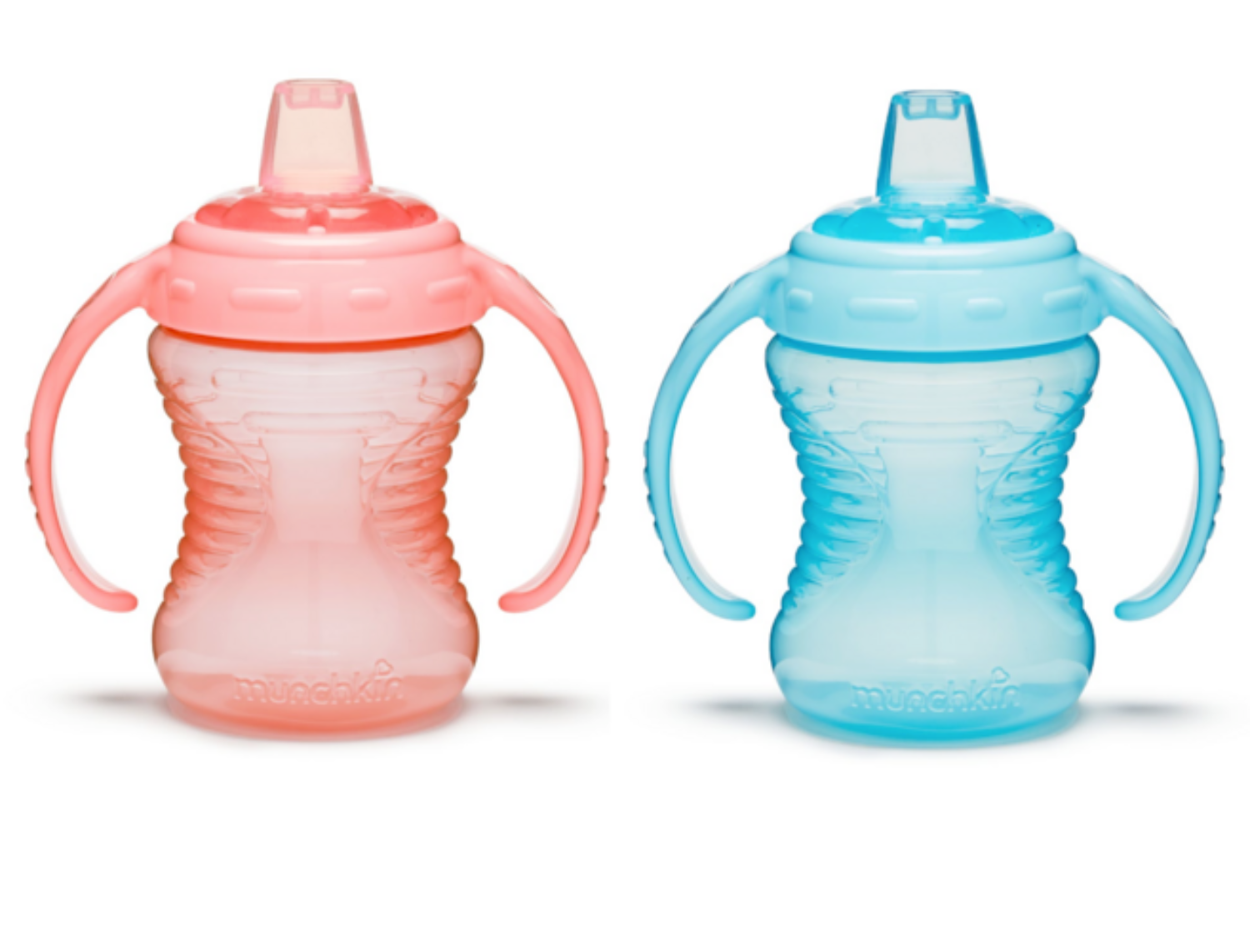 Munchkin Mighty Grip Pipmugg 240 ml +6 månader – Blå/Grön