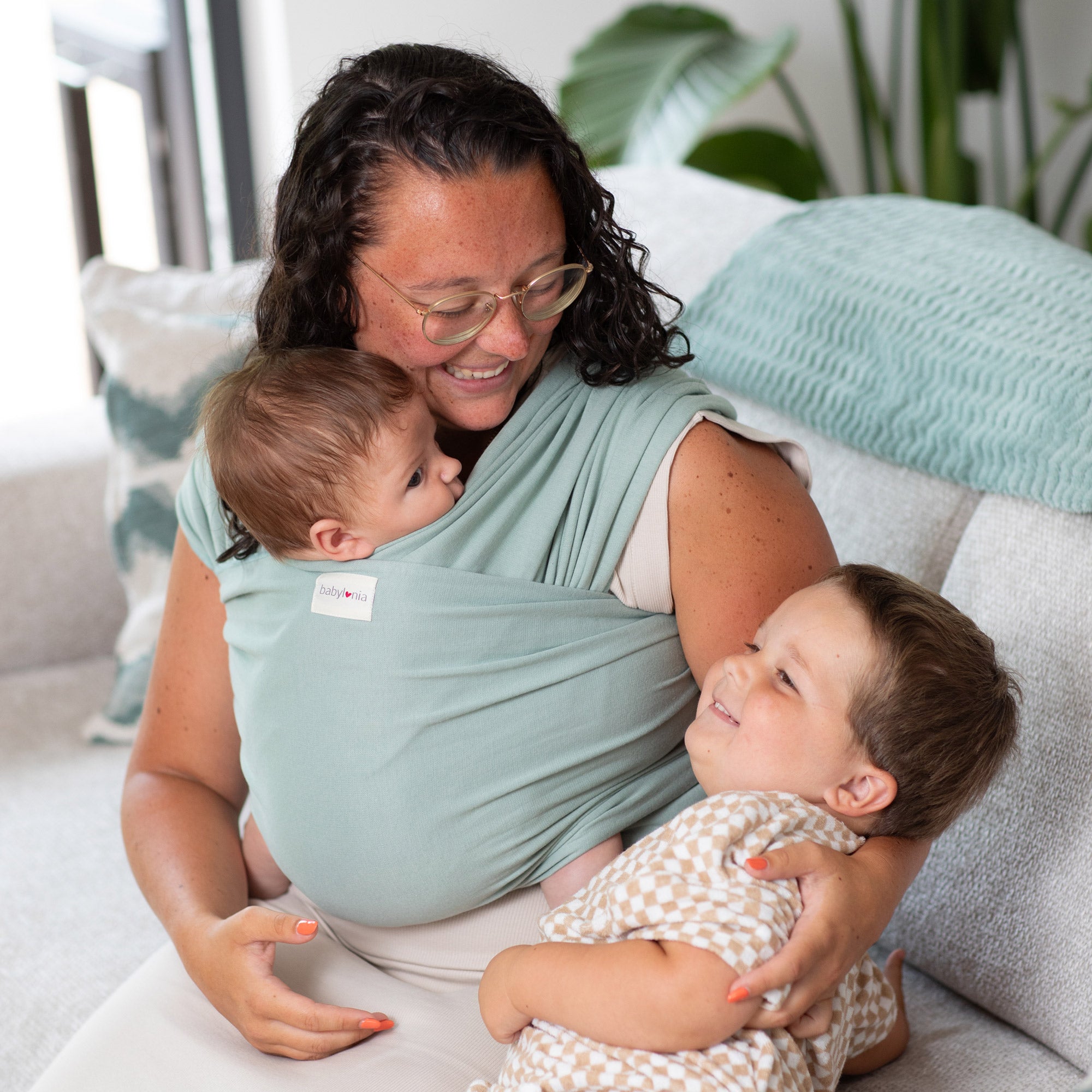 Babylonia Tricot-Slen Organic – Sage Green