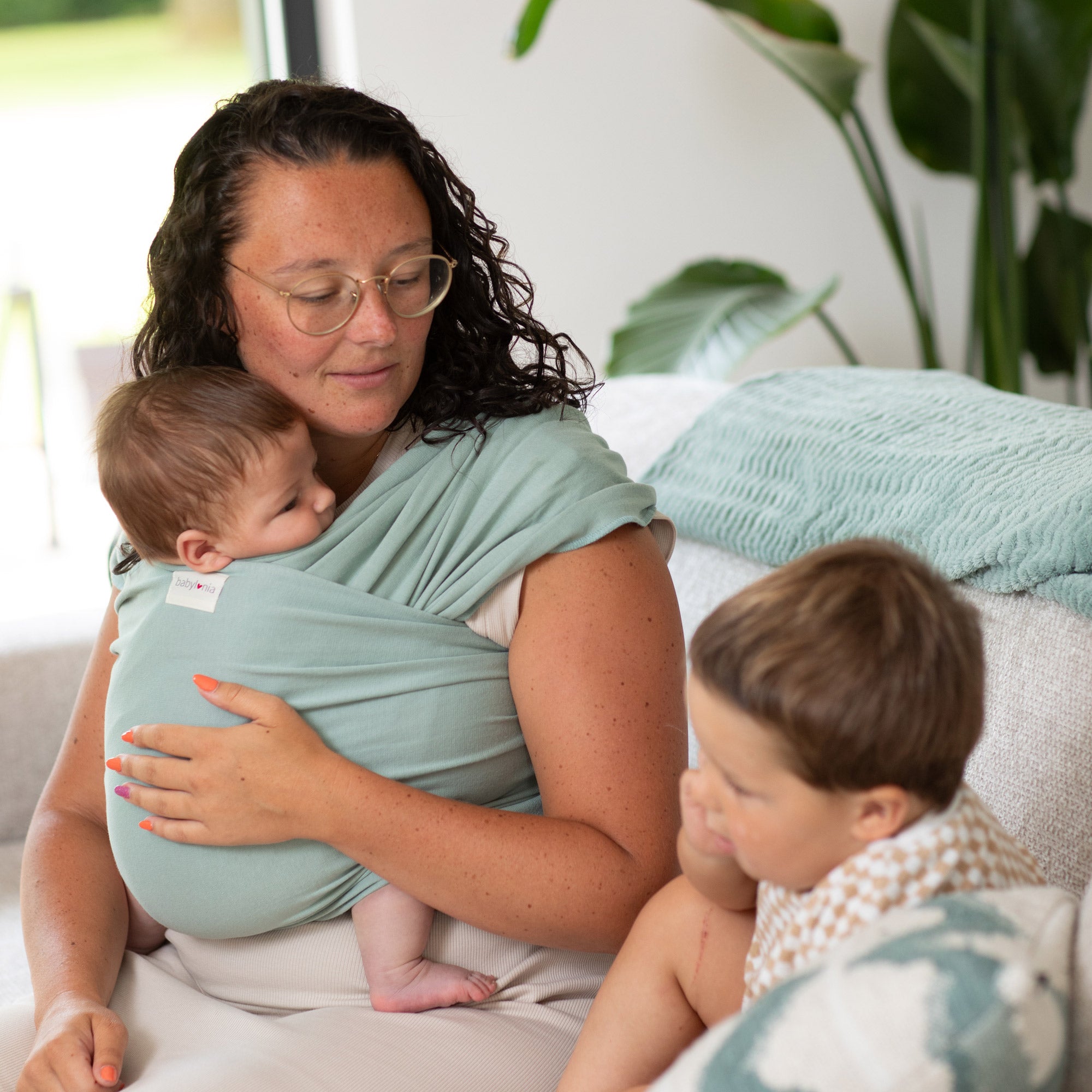 Babylonia Tricot-Slen Organic – Sage Green