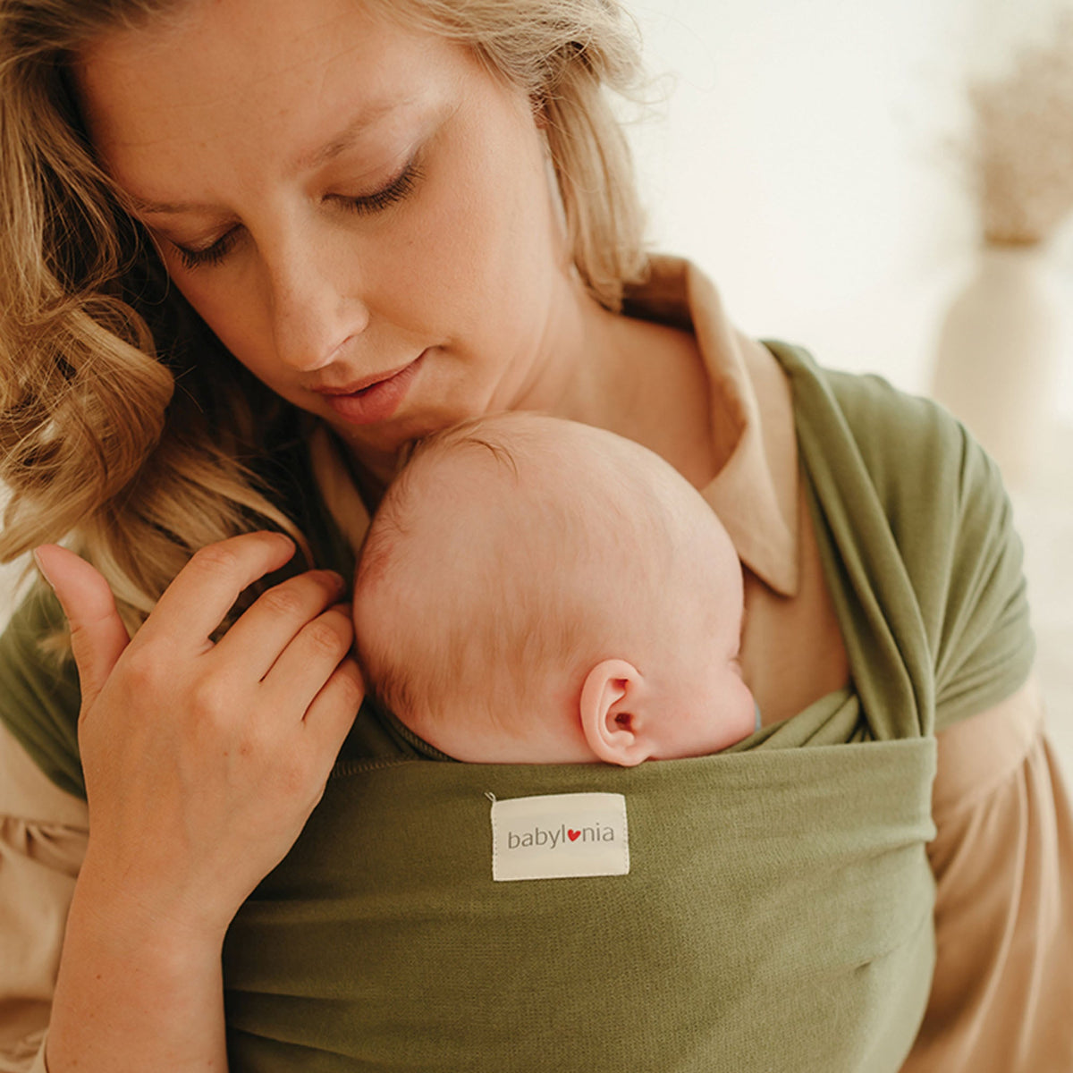 Babylonia Tricot-Slen Organic – Olive