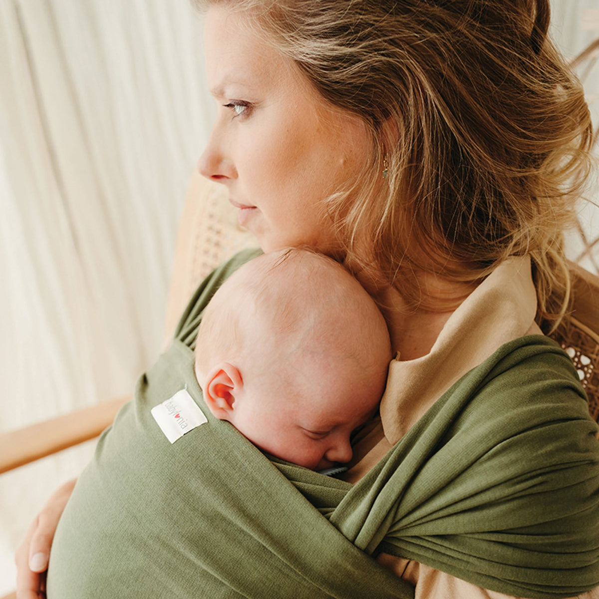 Babylonia Tricot-Slen Organic – Olive