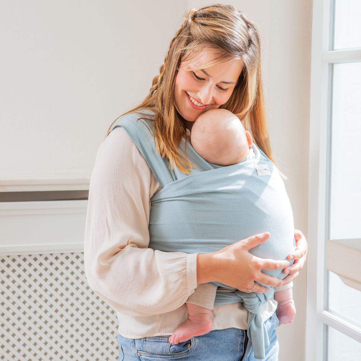 Babylonia Tricot-Slen Organic – Silver Blue