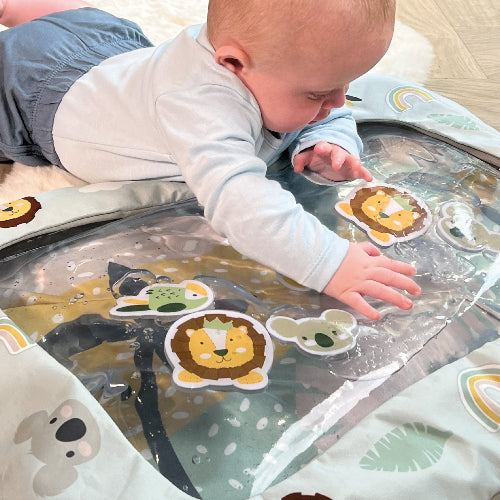 Nuby Animal Adventures Tummy Time WaterMat – Från 6 månader