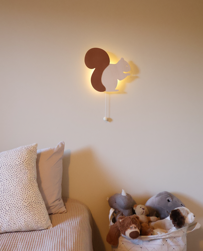 Oh Poppy! Tore Ekorre Vägglampa