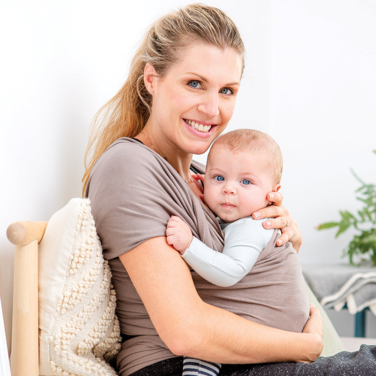 Babylonia Tricot-Slen Organic – Taupe