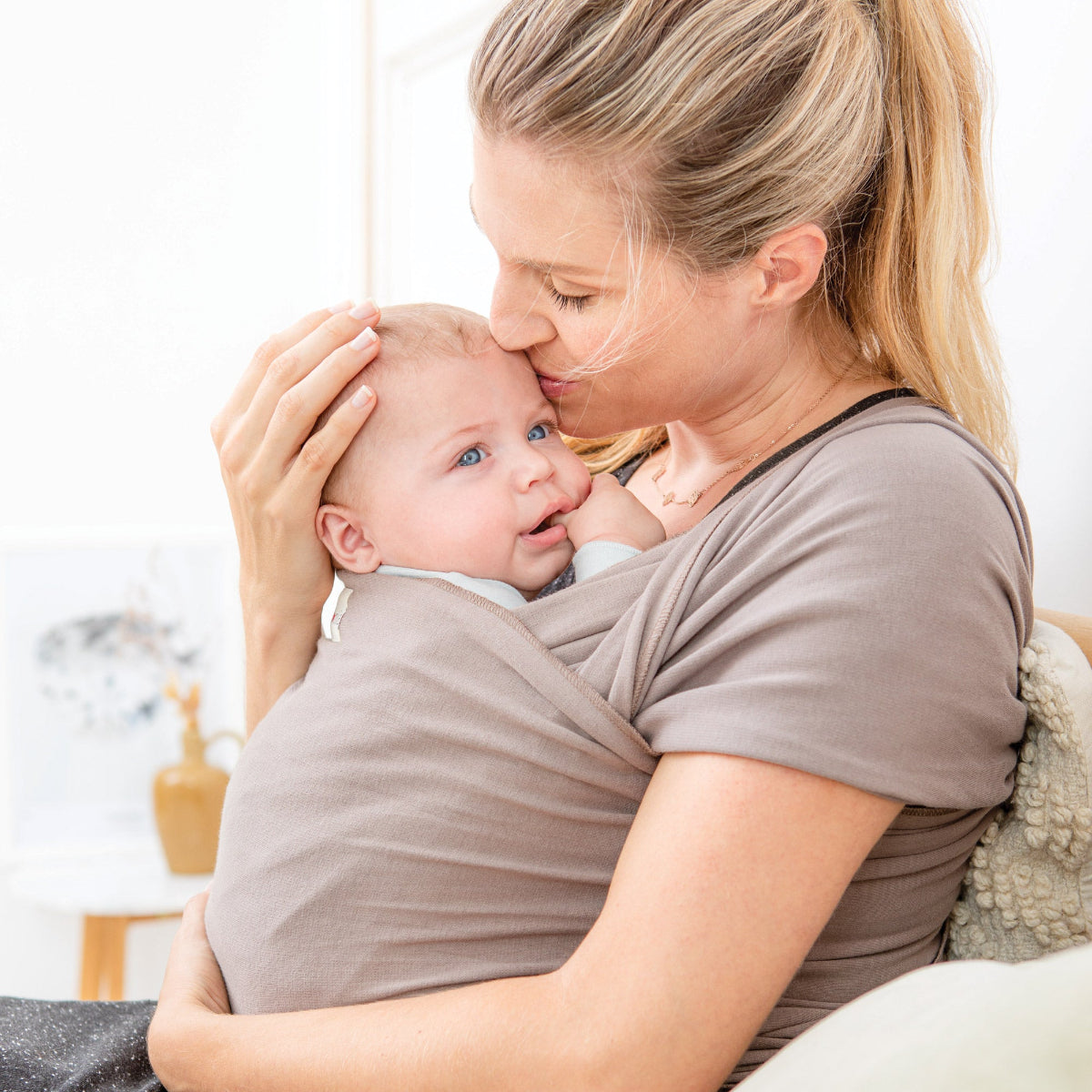 Babylonia Tricot-Slen Organic – Taupe