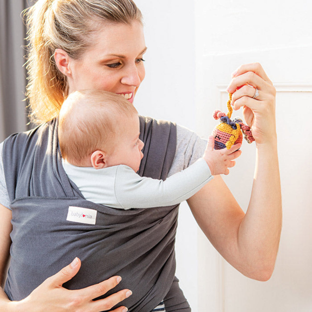 Babylonia Tricot-Slen Organic – Dark Grey