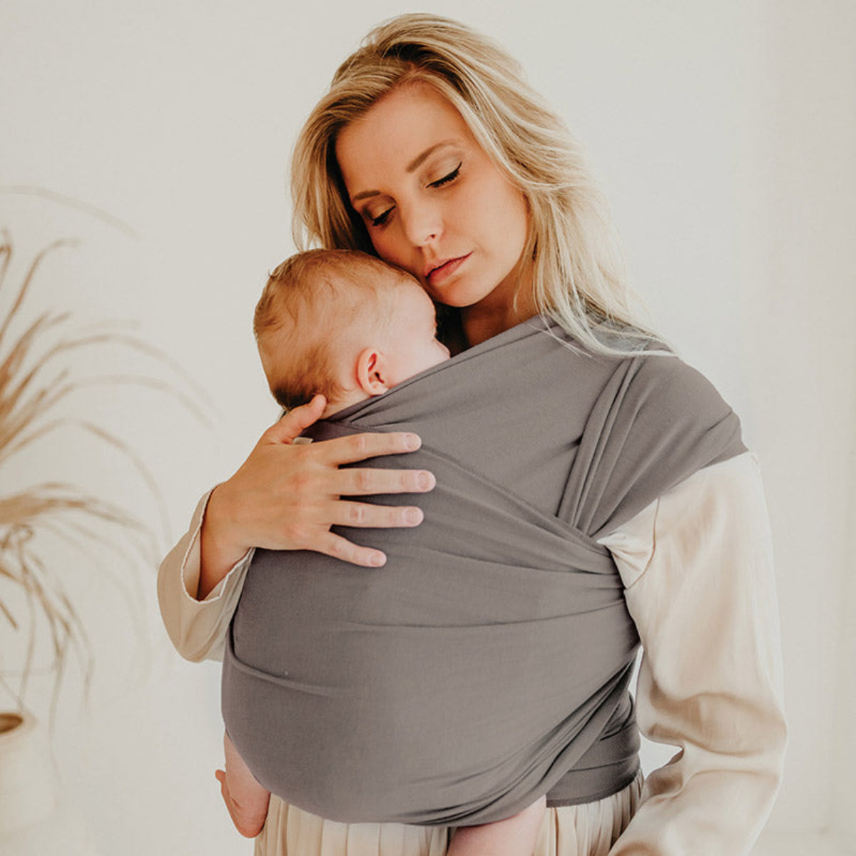 Babylonia Tricot-Slen Organic – Moon Mist Grey