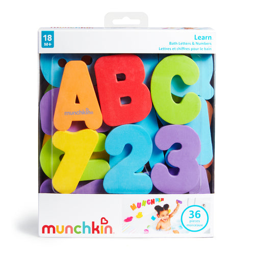 Munchkin Learn – Badbokstäver och Siffror +18 mån