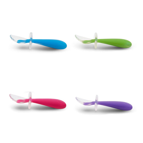 Munchkin Gentle Scoop Silicone Training Spoons 2-pack