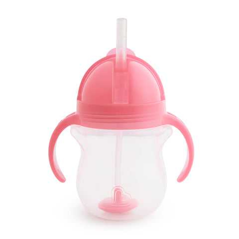 Munchkin Tip &amp; Sip Mugg Rosa – 207 ml (från 6 månader)