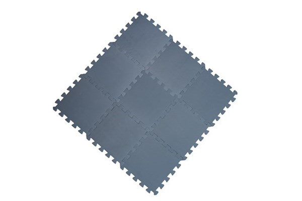 Dusty Blue Skumgolv Lekmatta By BabyDan - Blå