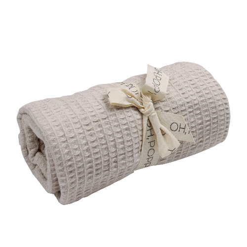 Oh Poppy! Mira Vågig Vaffelfilt