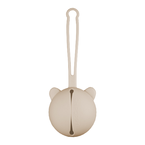 Oh Poppy! Nola Nappfodral i Silikon – Linen Beige