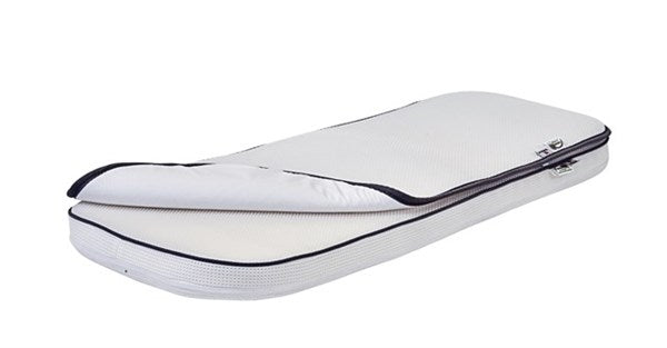 DreamSafe Supreme Madrass Till barnvagn (36x96 cm) - Vit