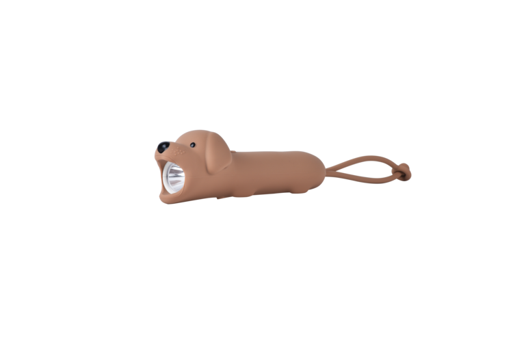 Carlo Baby LED-Ficklampa Dog Silicone