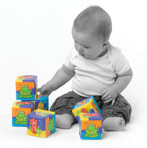Playgro My First Soft Blocks 6m+