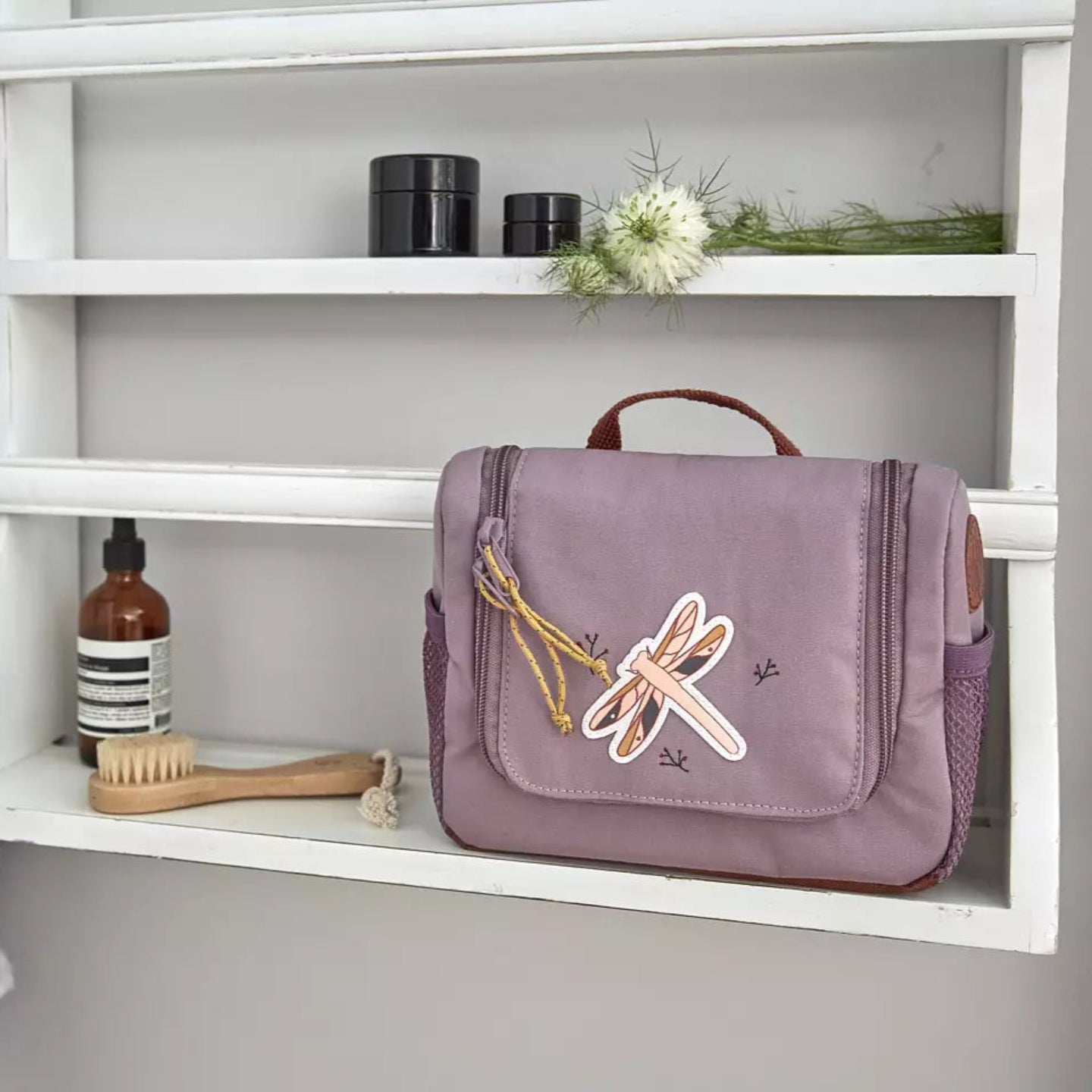 LÄSSIG Mini Necessär – Adventure Dragonfly Lila