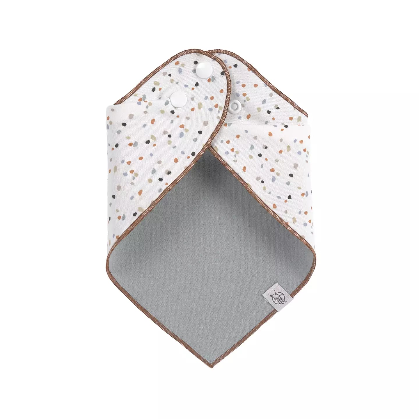 LÄSSIG Bandana/Haklapp 2-pack – Tiny Farmer Sheep Blå