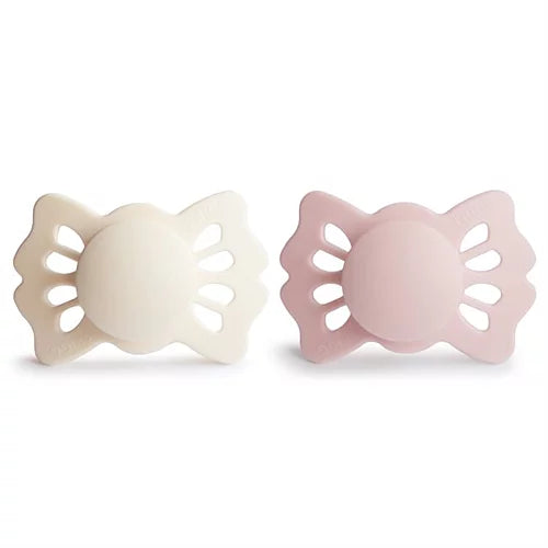 FRIGG Lucky Silicon 2-Pack Gräddvit & Rosa