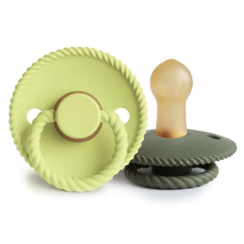 FRIGG Rope Latexnapp 2-Pack Pistage & Olivgrön