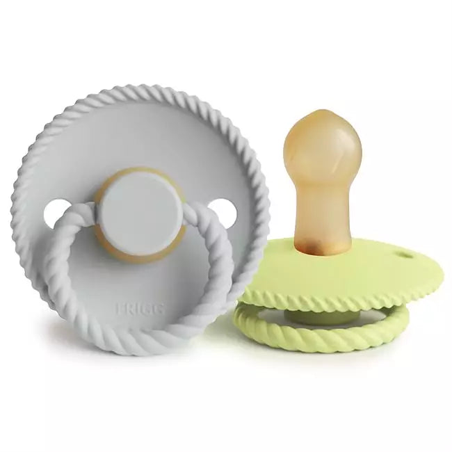 FRIGG Rope Latexnapp 2-Pack Dimgrå & Pistage