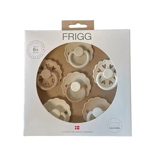 FRIGG Kanelcharm Silikonnappar - 6 pack