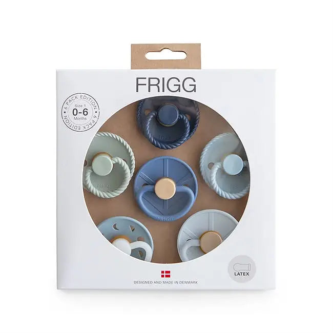 FRIGG Havsparadis Latexnappar - 6 pack