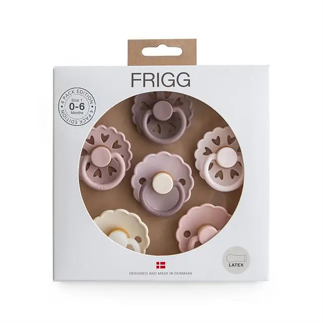 FRIGG Blomstrande Kärlek Latexnappar - 6 pack