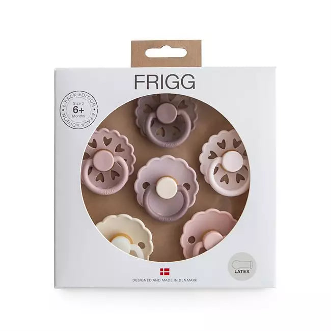 FRIGG Blomstrande Kärlek Latexnappar - 6 pack