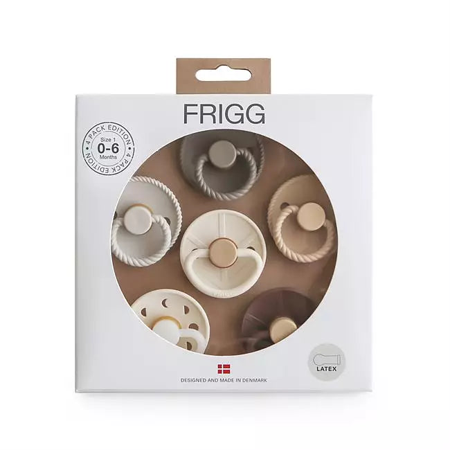 FRIGG Jordnära Färger Latexnappar - 6 pack