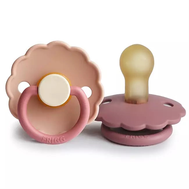 FRIGG Daisy Latexnapp 2-pack – Pion & Vinröd