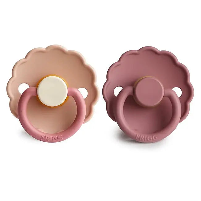 FRIGG Daisy Latexnapp 2-pack – Pion & Vinröd