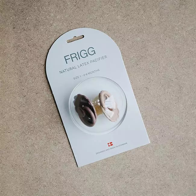 FRIGG Daisy Latexnapp 2-pack – Mjukrosa & Varmbrun