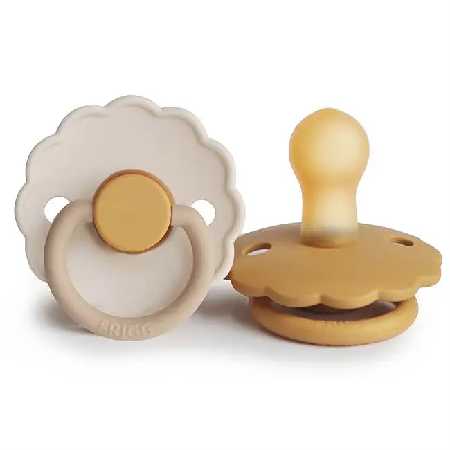 FRIGG Daisy Latexnapp 2-pack – Kamomill & Honungsguld