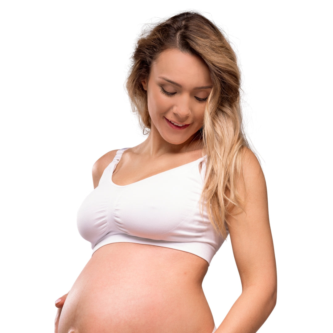 Carriwell Gravid- och Amningsbh – Vit