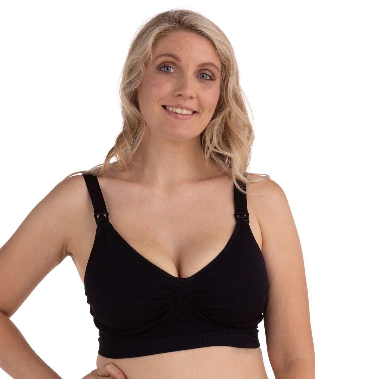 Carriwell Gravid- och Amningsbh Carri-Gel – Svart