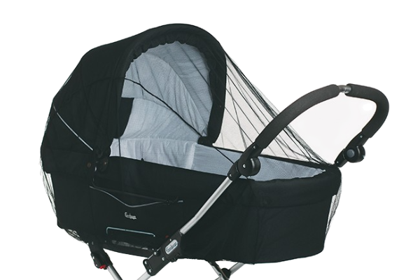 Insektsnät till barnvagn by BabyDan -Svart