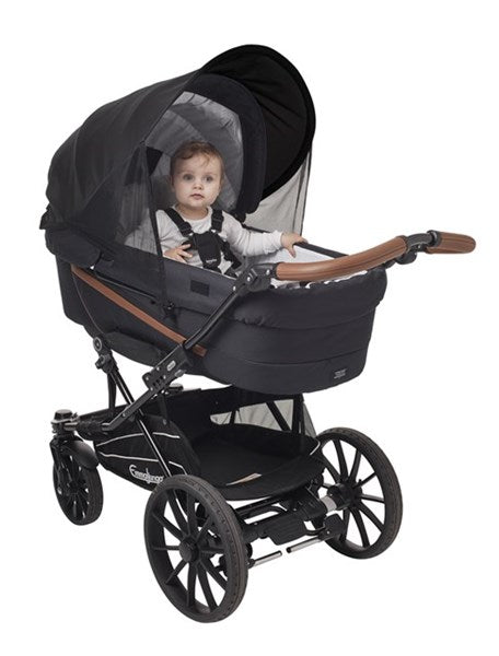 Solskärm Till Barnvagn Och Sulky By BabyDan - Svart