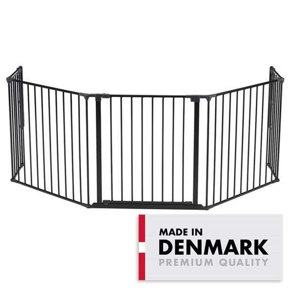 BabyDan Flex XL Säkerhetsgrind - Svart 90cm - 278cm