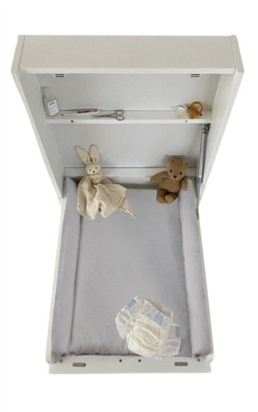 Soft Skötbädd By BabyDan (67x62 cm) - Grå