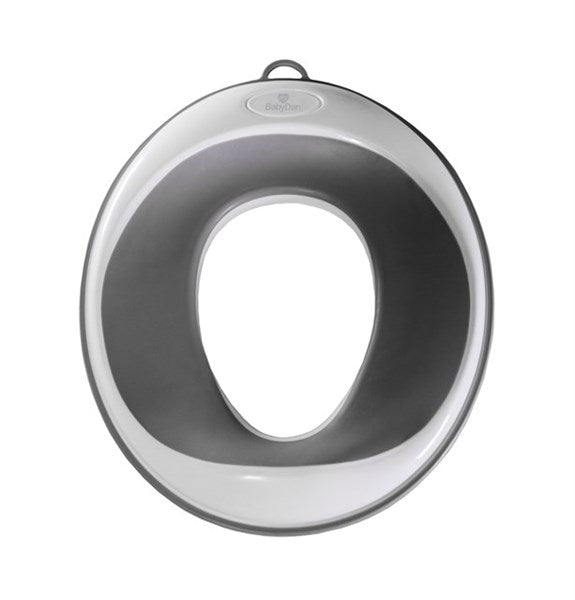 SteadyTot By BabyDan - Säker Och Mjuk Toalettstol För Småbarn Svart & Grå